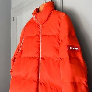 STAUD Quilted Long Puffer Coat (NEW)